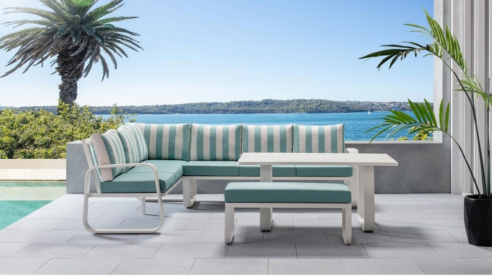 Australian best L SHAPE WITH BENCH (ALUMINUM )