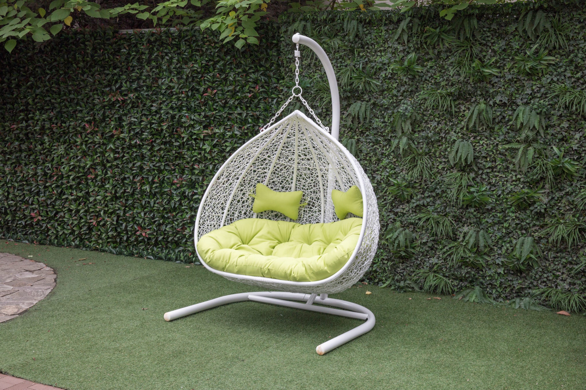swing aluminum white